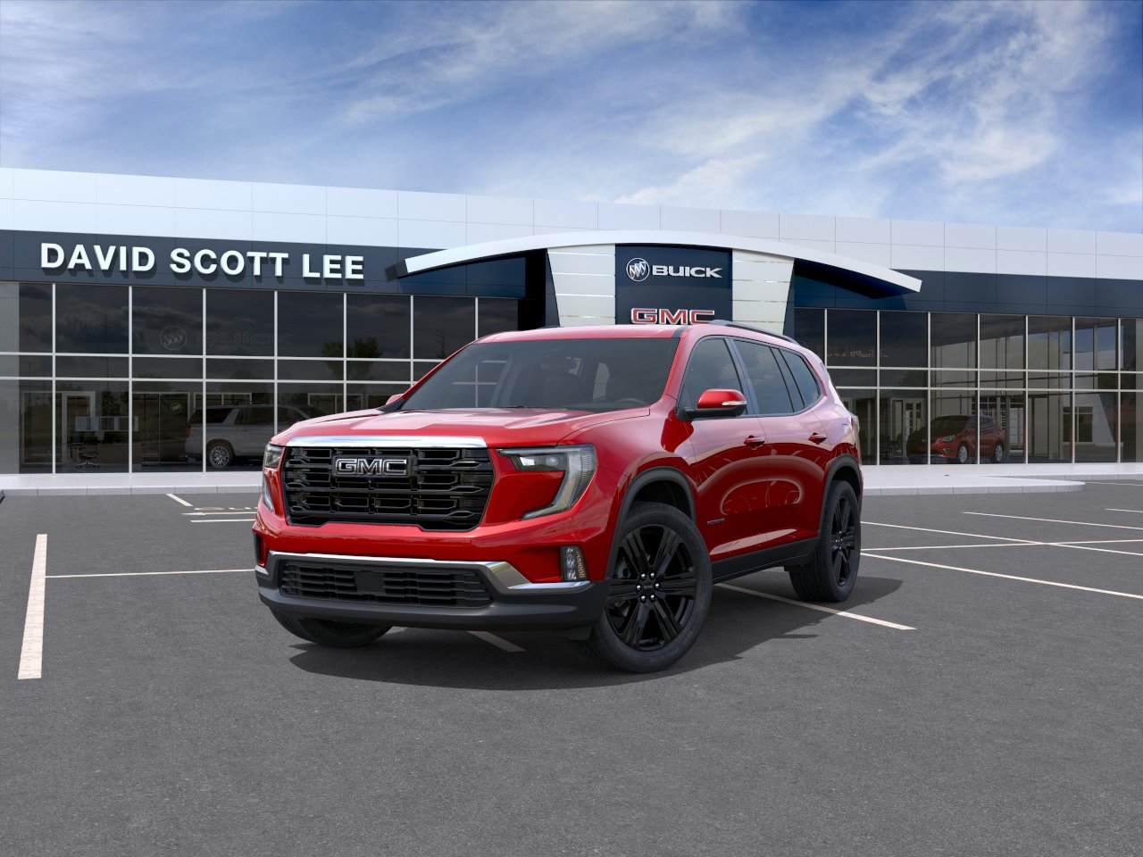 New 2026 Volcanic Red Tintcoat GMC Elevation image 8