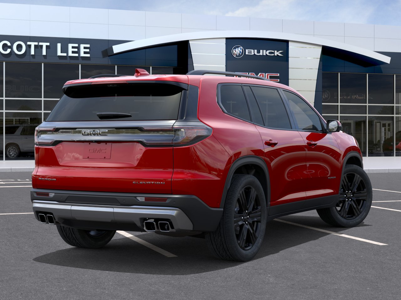 New 2026 Volcanic Red Tintcoat GMC Elevation image 4
