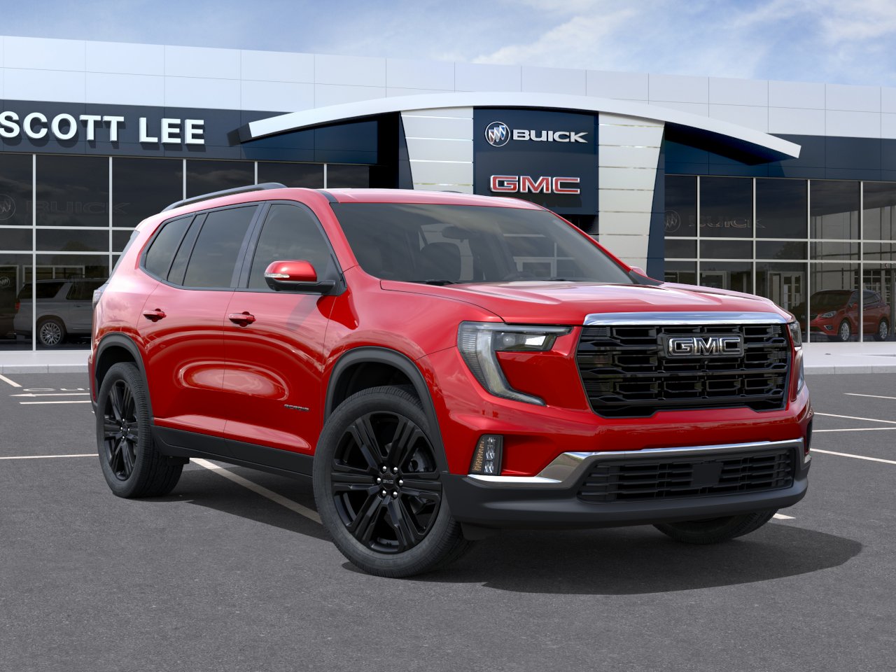 New 2026 Volcanic Red Tintcoat GMC Elevation image 7