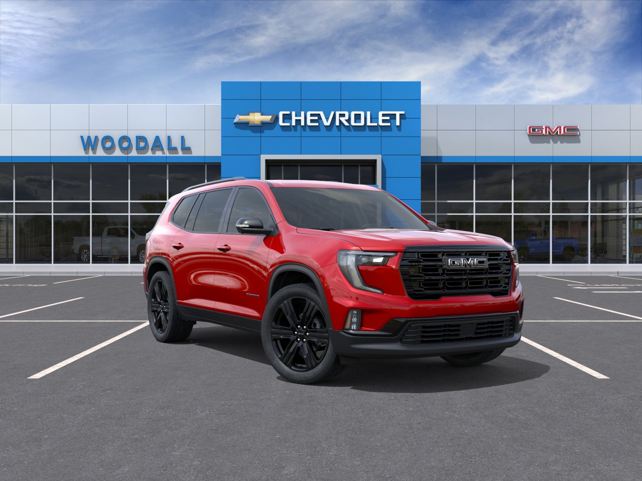 New 2027 Volcanic Red Tintcoat GMC Elevation image 25