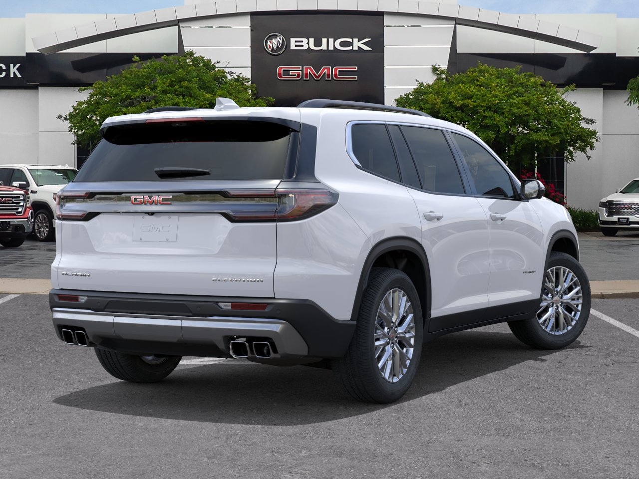New 2024 Summit White GMC Elevation image 30
