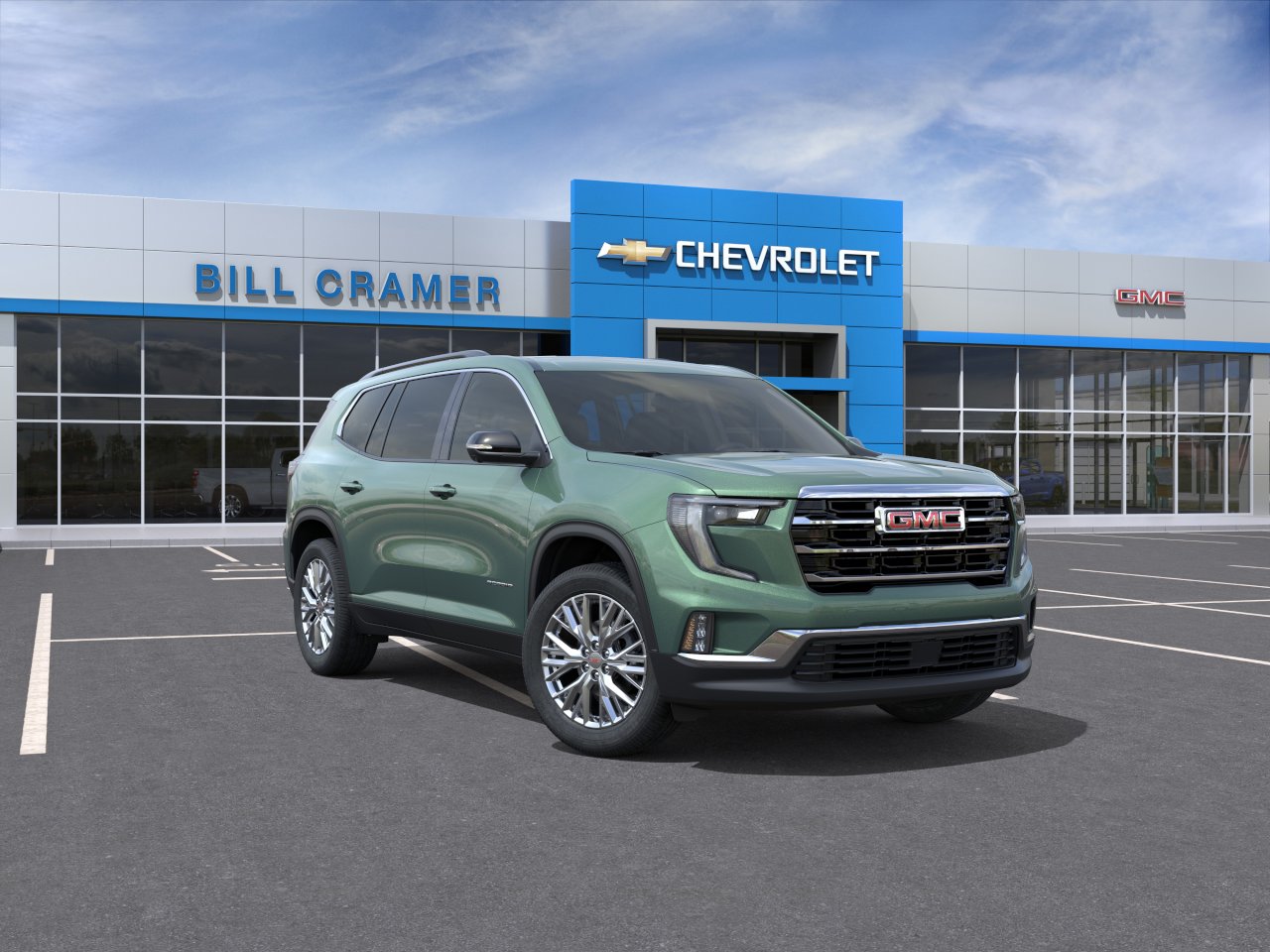 New 2027 Trailstone Green Metallic GMC Elevation image 25