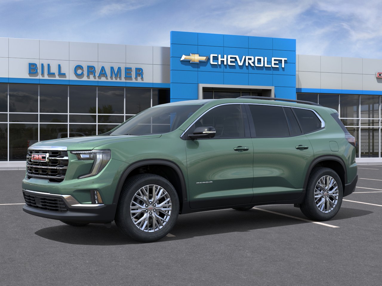 New 2027 Trailstone Green Metallic GMC Elevation image 26