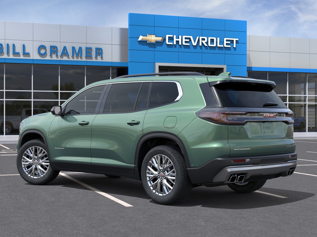New 2027 Trailstone Green Metallic GMC Elevation image 27