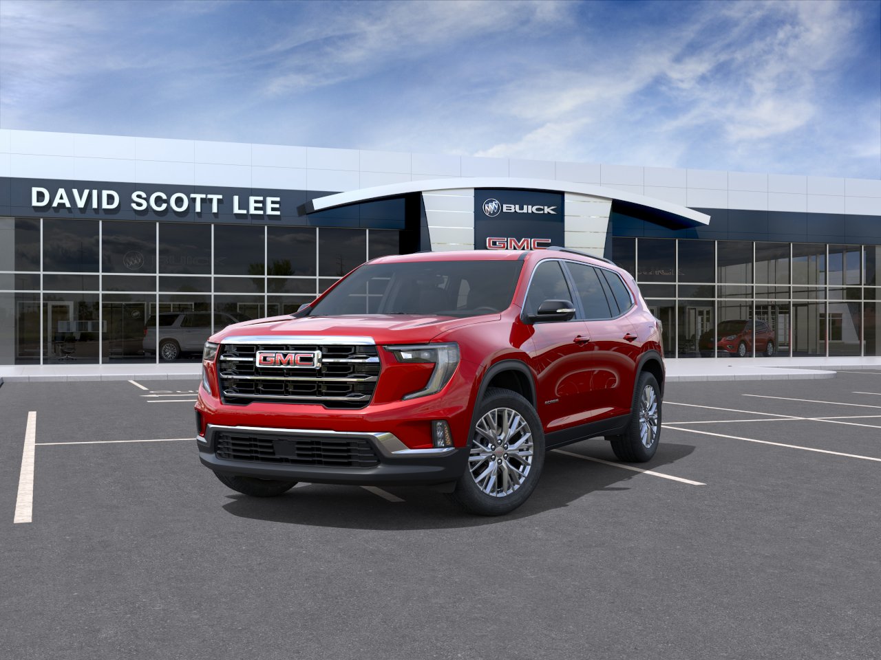 New 2027 Volcanic Red Tintcoat GMC Elevation image 8