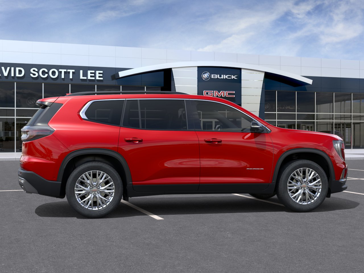 New 2027 Volcanic Red Tintcoat GMC Elevation image 5