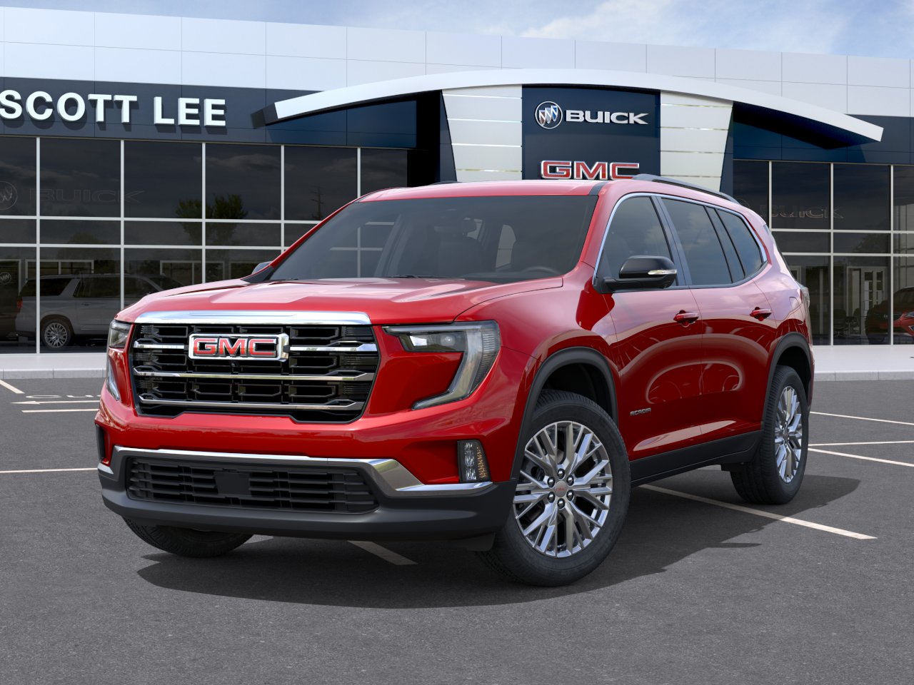 New 2027 Volcanic Red Tintcoat GMC Elevation image 6