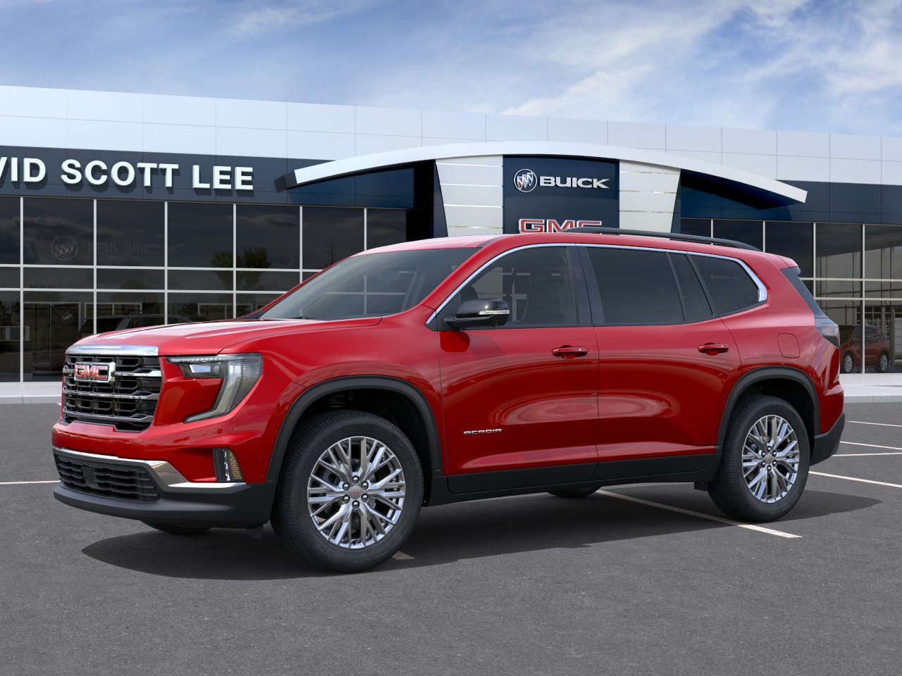 New 2027 Volcanic Red Tintcoat GMC Elevation image 2