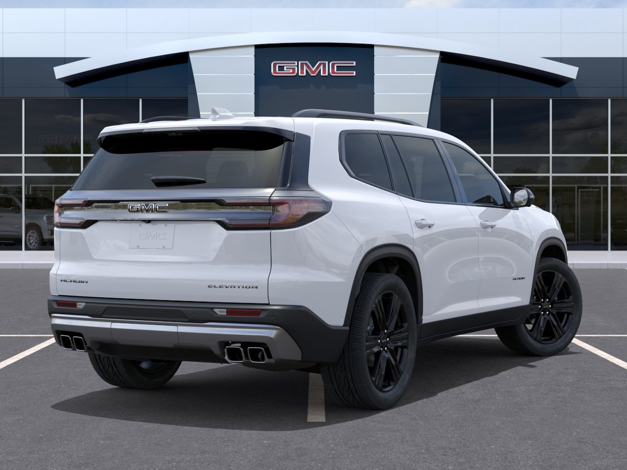 New 2026 Glacier White Tricoat GMC Elevation image 28