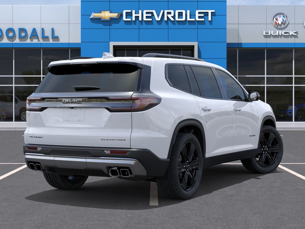 New 2026 Glacier White Tricoat GMC Elevation image 28