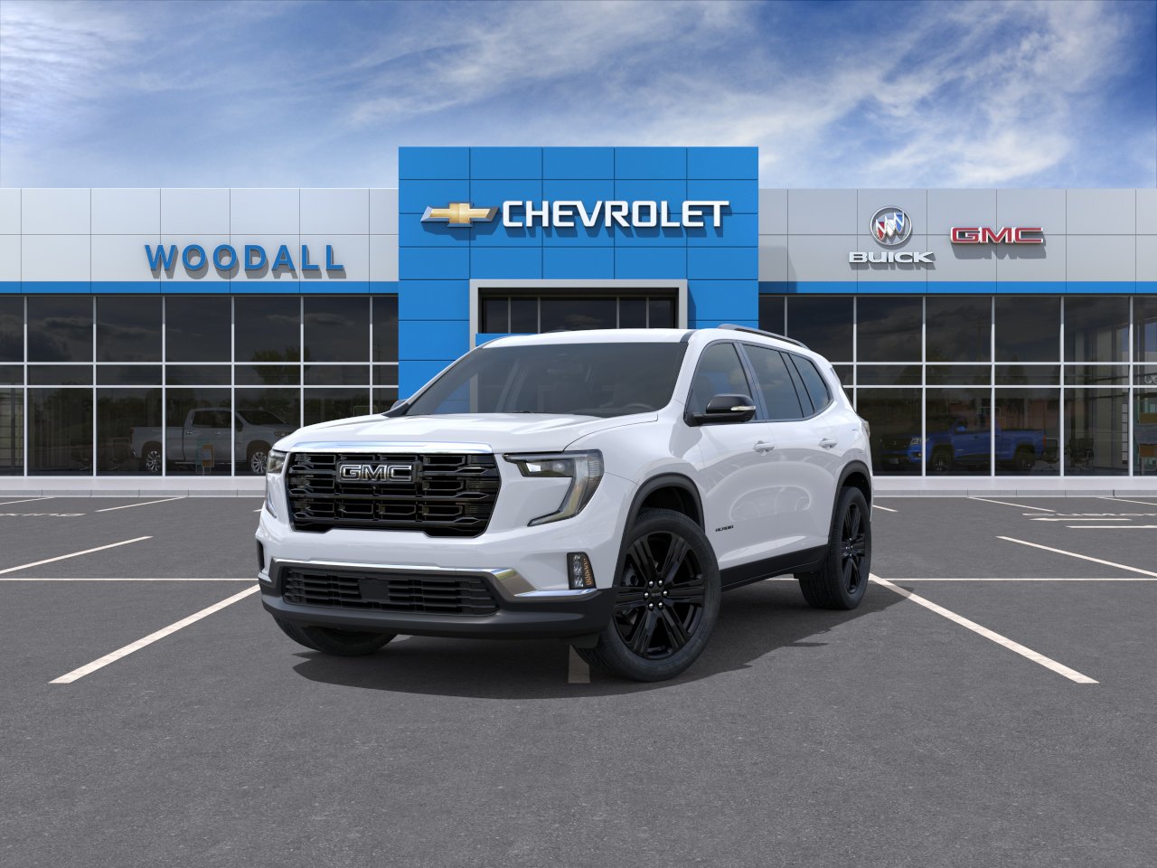 New 2026 Glacier White Tricoat GMC Elevation image 32