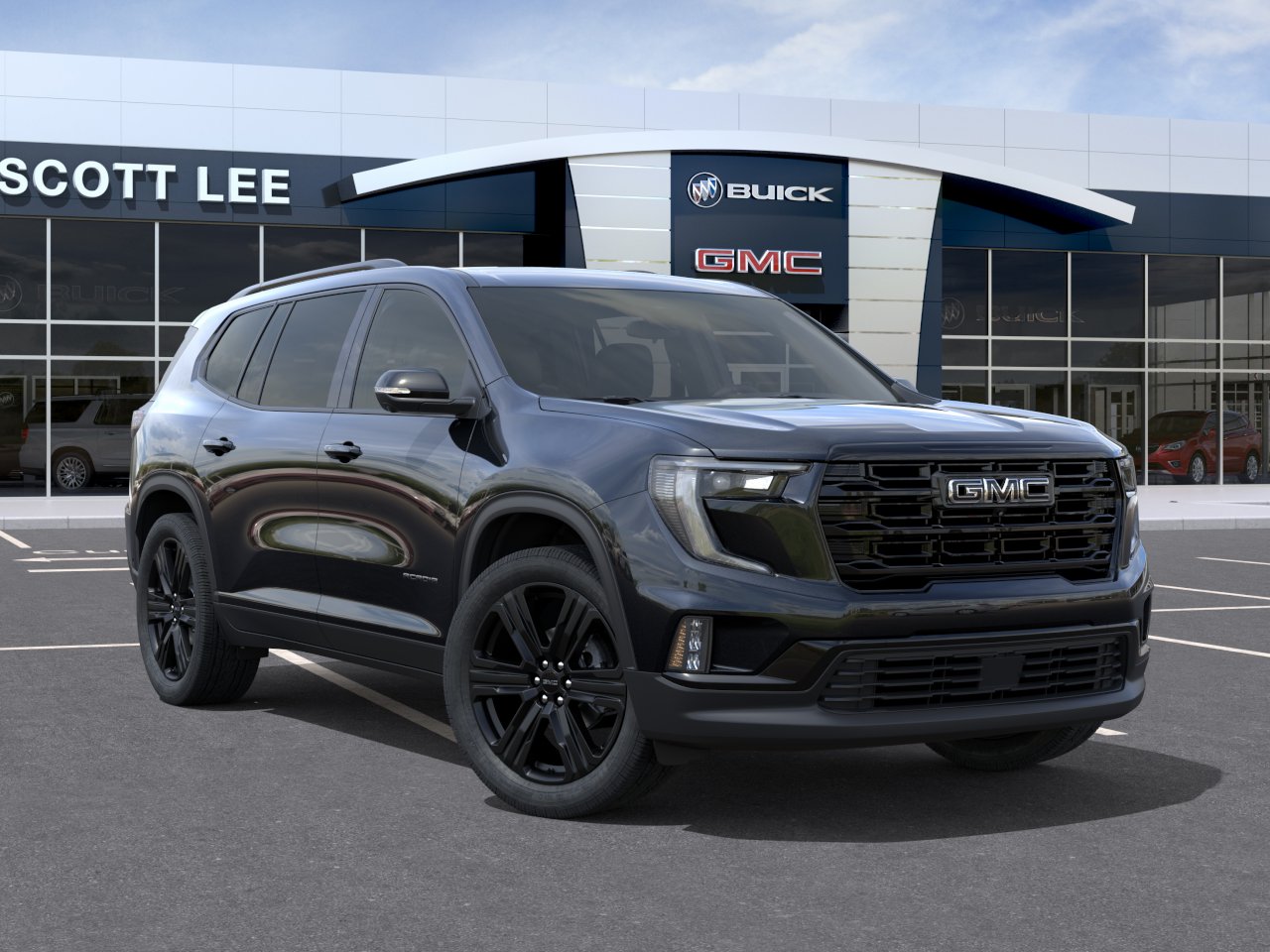 New 2027 Ebony Twilight Metallic GMC Elevation image 7