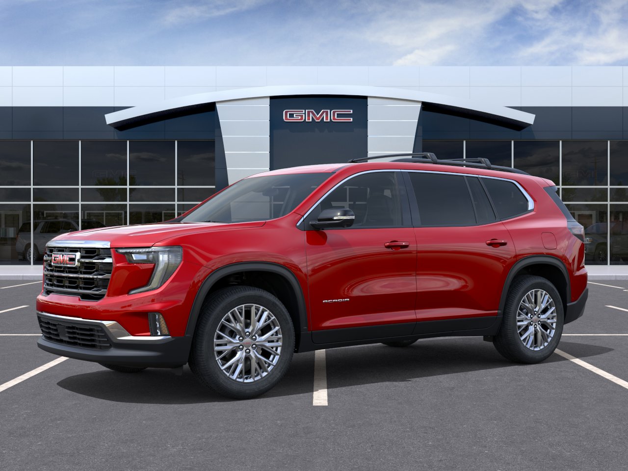 New 2026 Volcanic Red Tintcoat GMC Elevation image 2