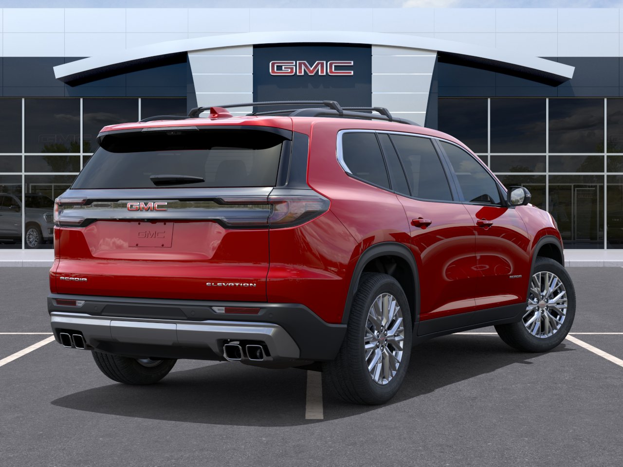 New 2026 Volcanic Red Tintcoat GMC Elevation image 4