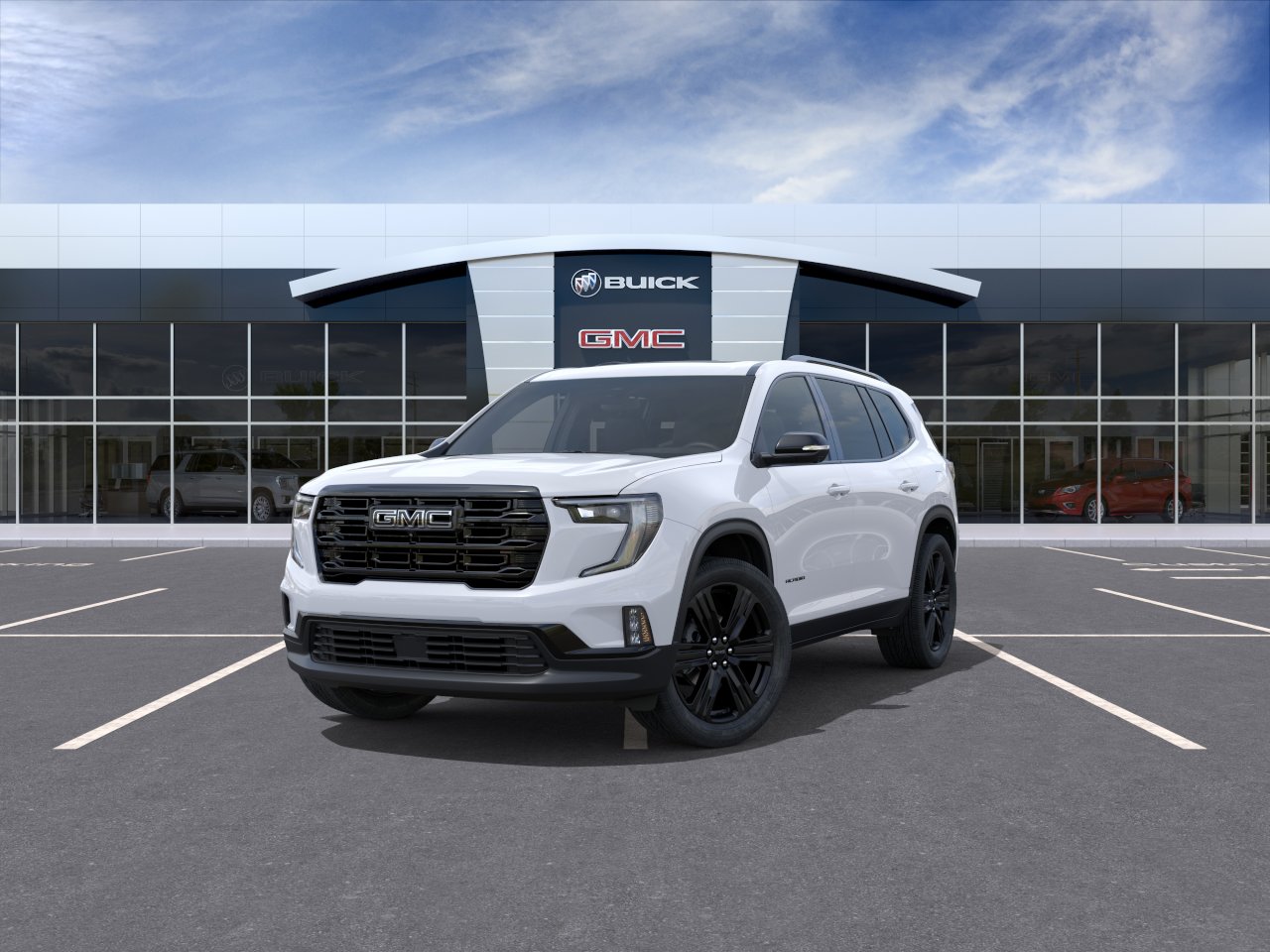 New 2027 Glacier White Tricoat GMC Elevation image 8