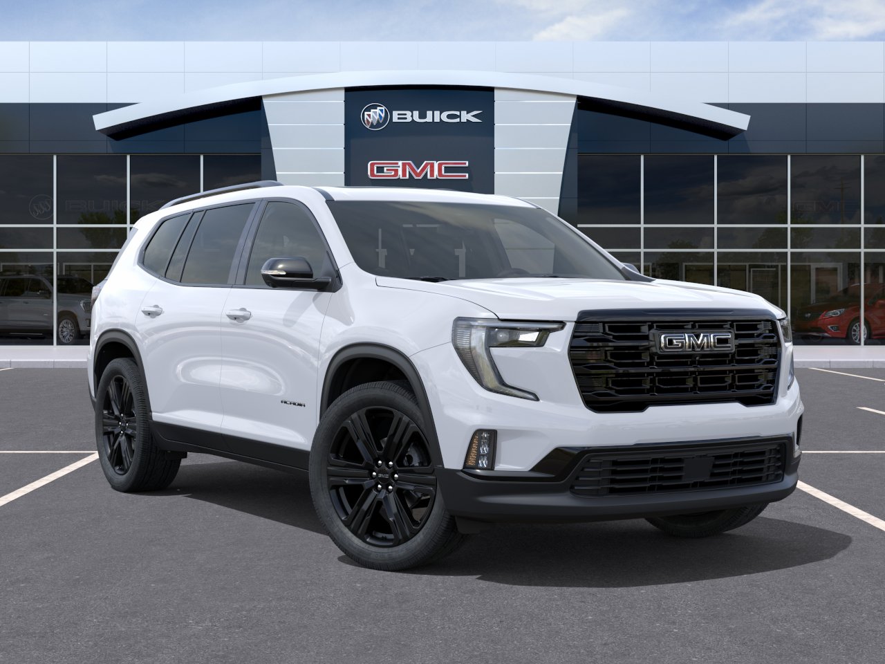 New 2027 Glacier White Tricoat GMC Elevation image 7