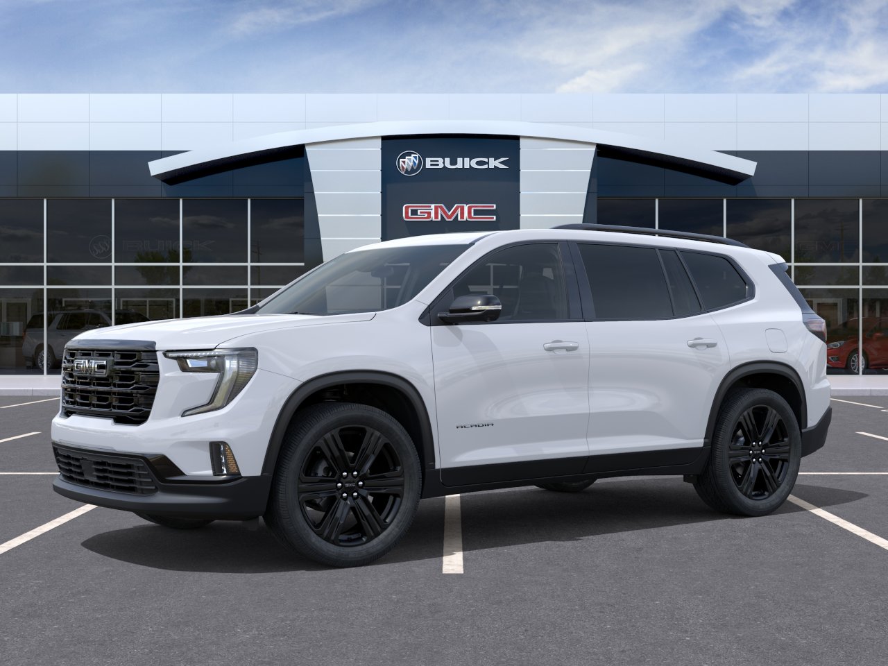 New 2027 Glacier White Tricoat GMC Elevation image 2