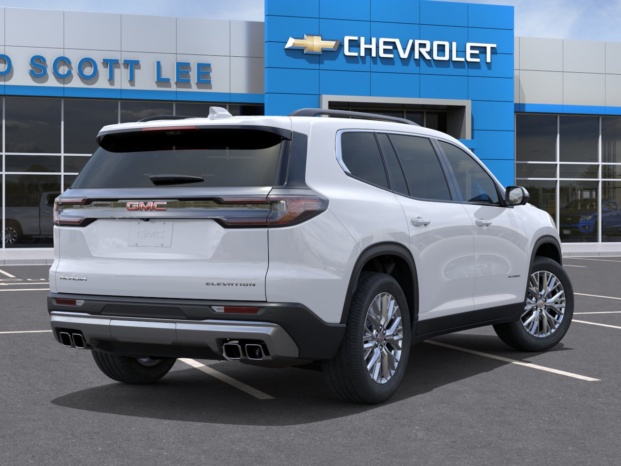 New 2026 Glacier White Tricoat GMC Elevation image 4