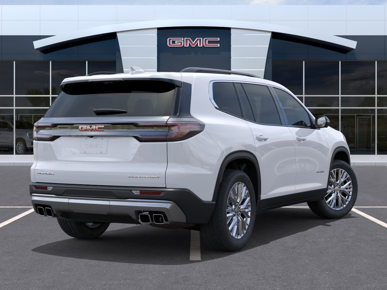 New 2026 Glacier White Tricoat GMC Elevation image 4