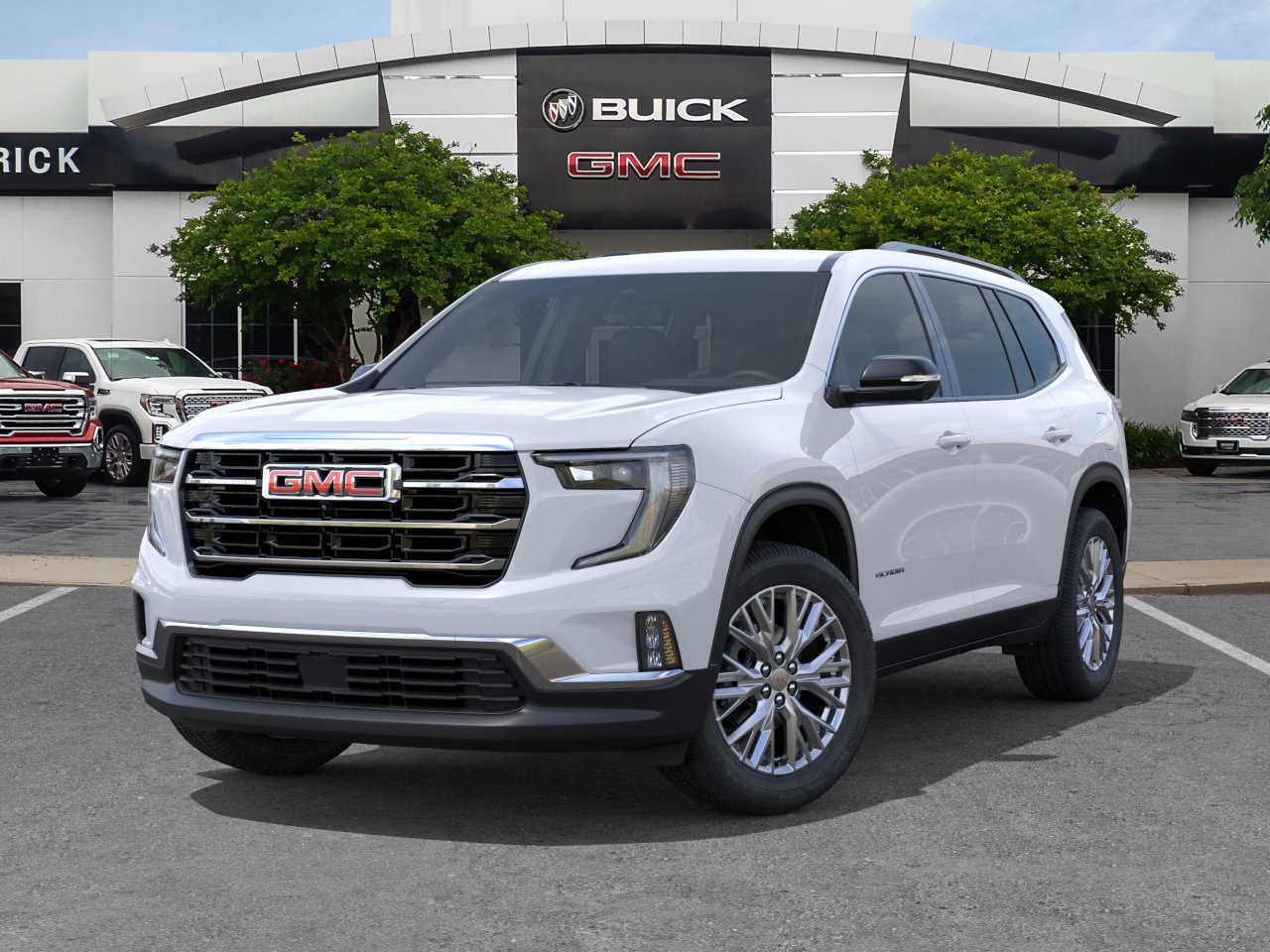 New 2027 Glacier White Tricoat GMC Elevation image 31