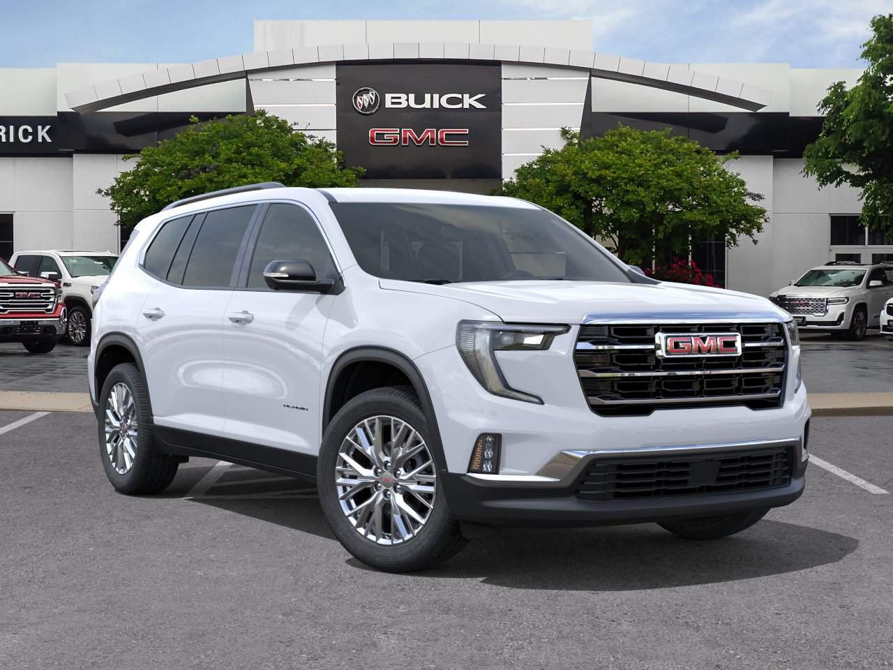 New 2027 Glacier White Tricoat GMC Elevation image 32