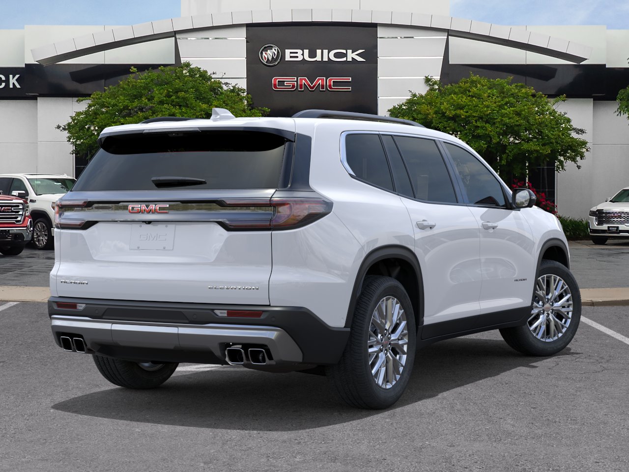 New 2027 Glacier White Tricoat GMC Elevation image 29