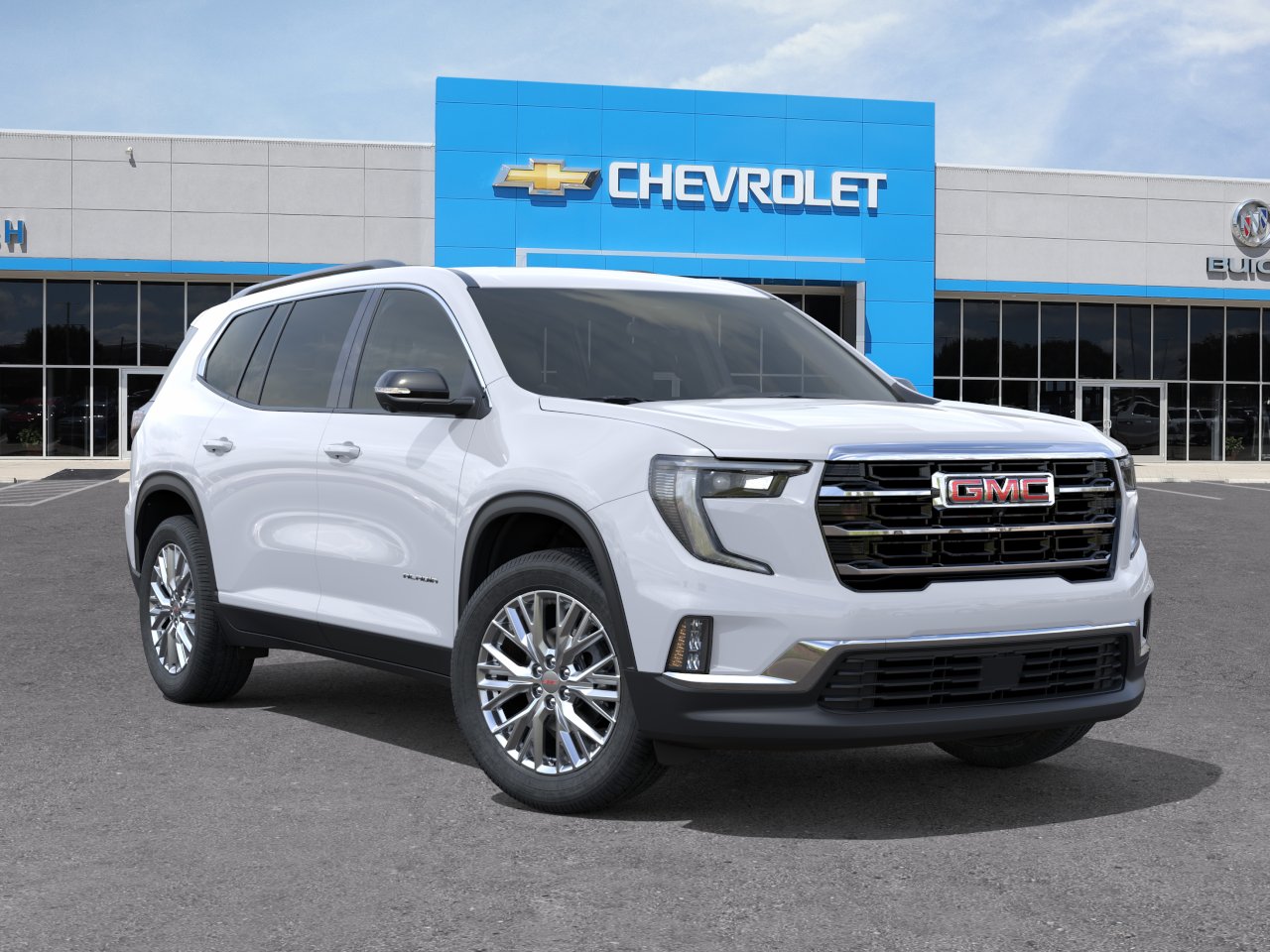 New 2026 Glacier White Tricoat GMC Elevation image 7
