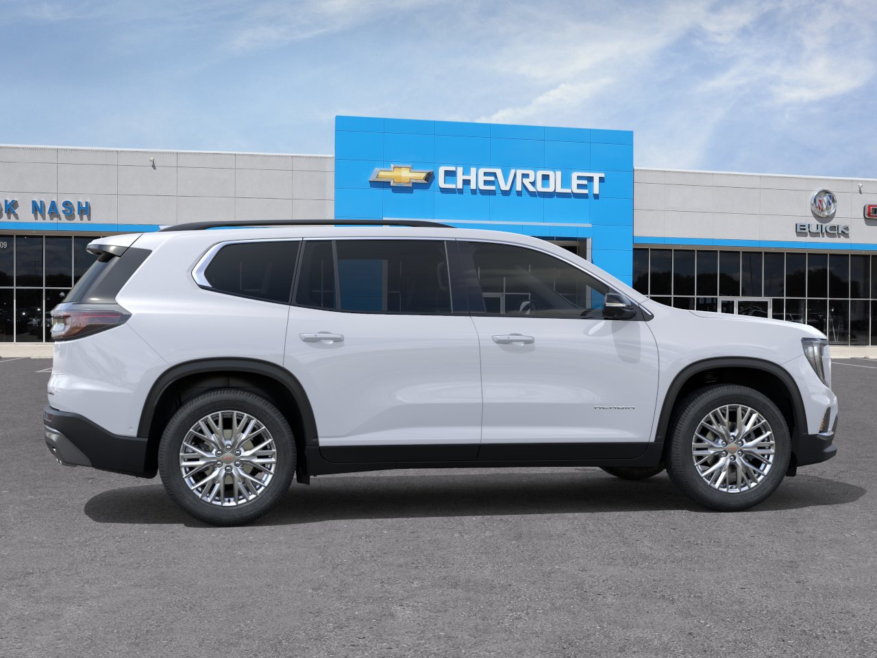New 2026 Glacier White Tricoat GMC Elevation image 5