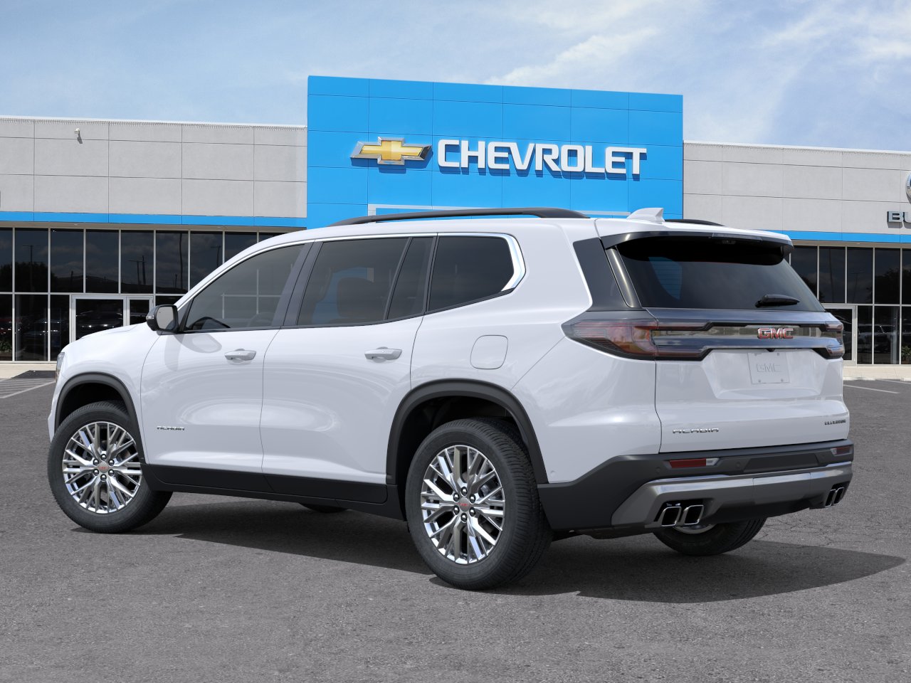 New 2026 Glacier White Tricoat GMC Elevation image 3