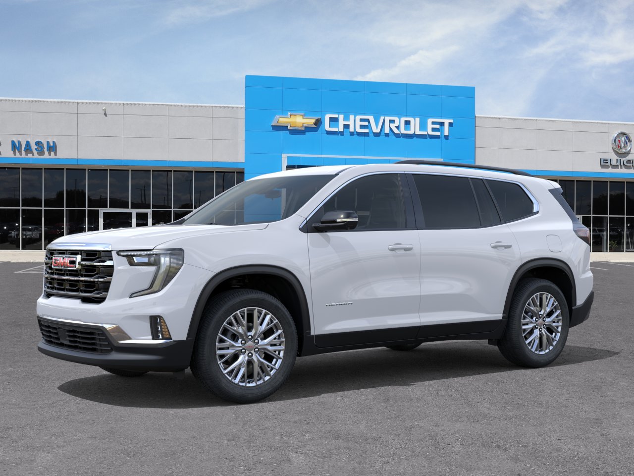 New 2026 Glacier White Tricoat GMC Elevation image 2