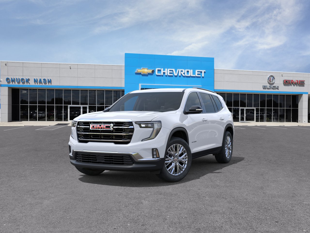 New 2026 Glacier White Tricoat GMC Elevation image 8