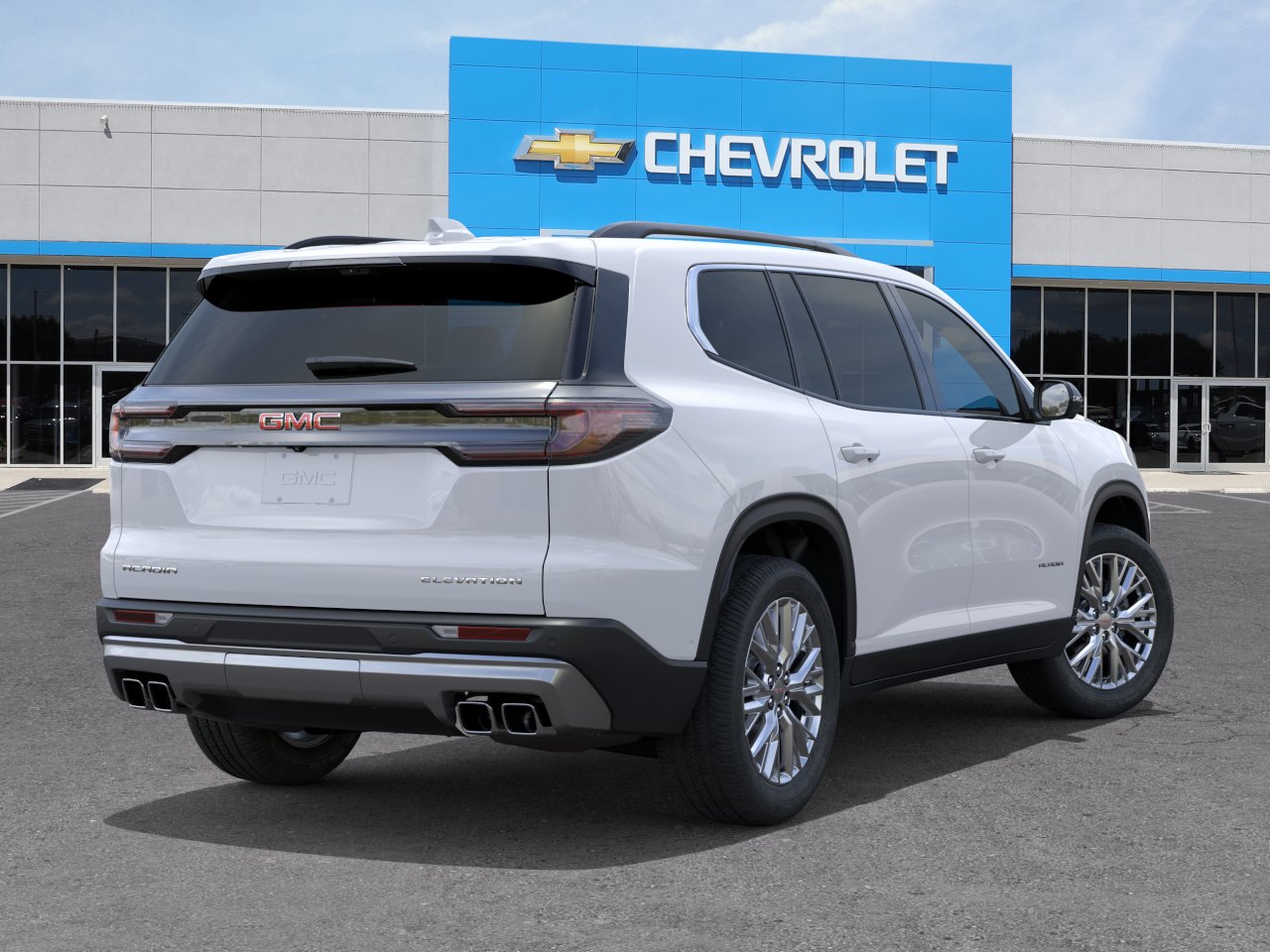 New 2026 Glacier White Tricoat GMC Elevation image 4