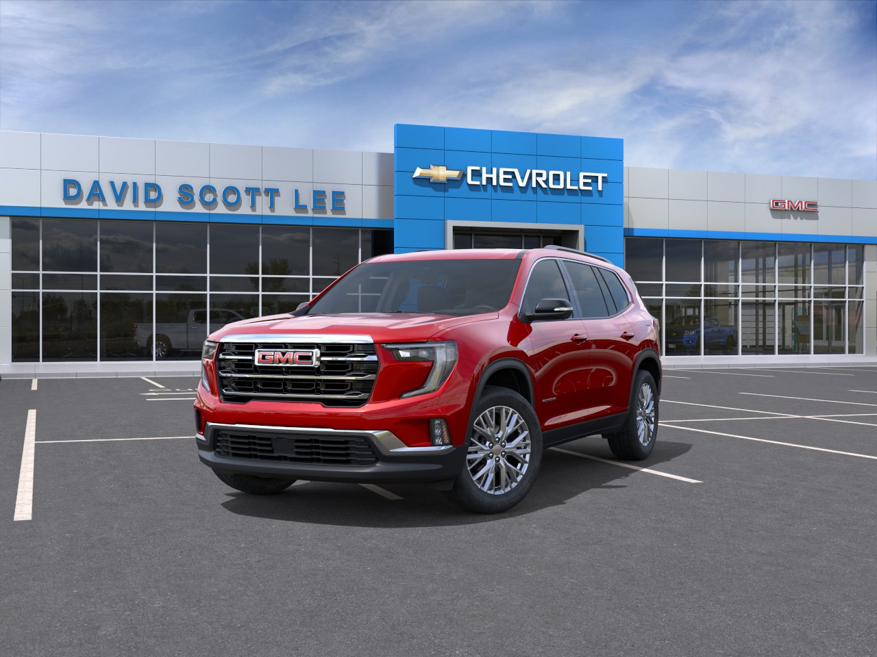 New 2027 Volcanic Red Tintcoat GMC Elevation image 8
