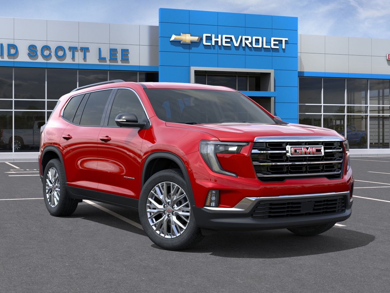 New 2027 Volcanic Red Tintcoat GMC Elevation image 7