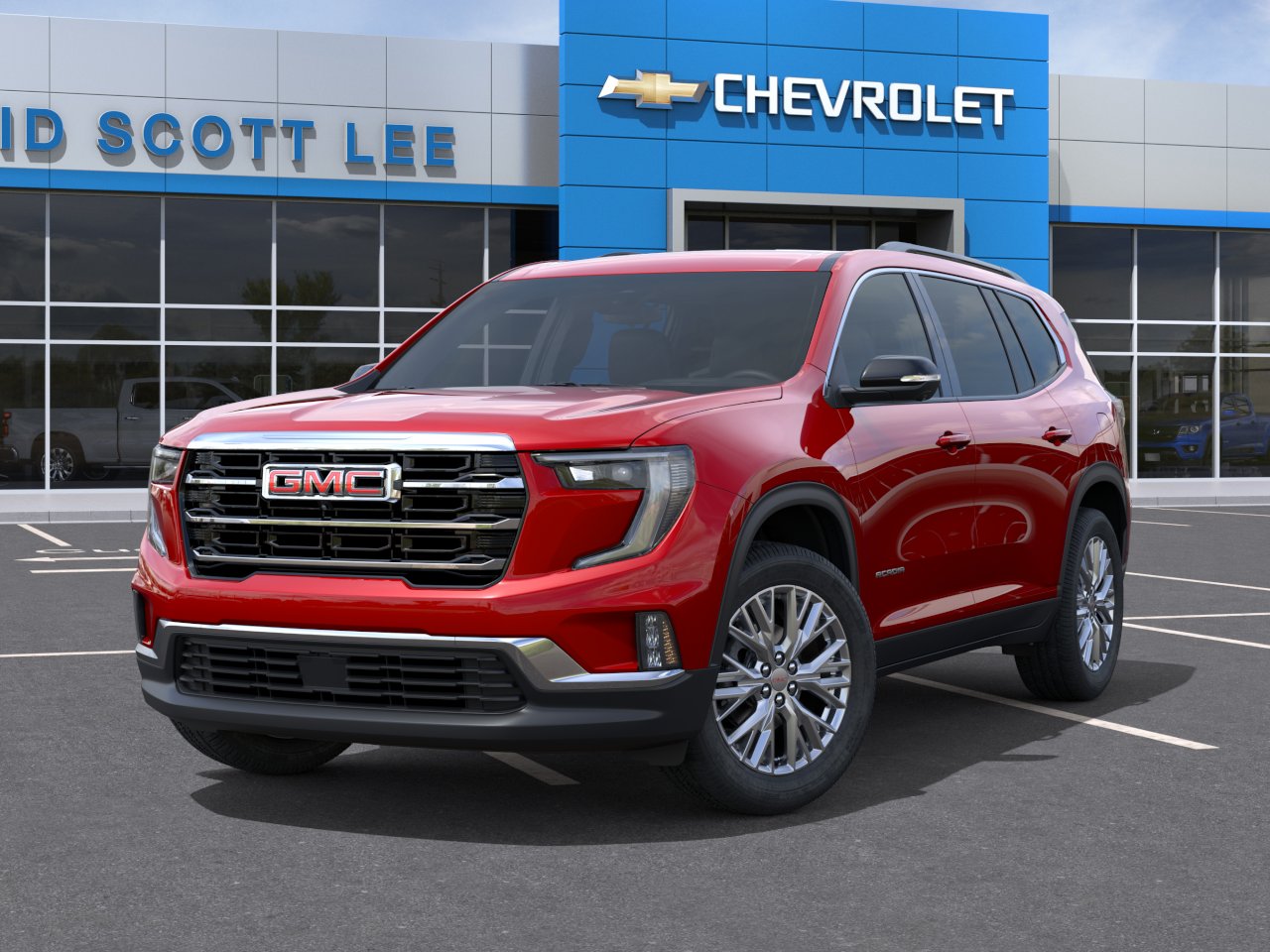New 2027 Volcanic Red Tintcoat GMC Elevation image 6