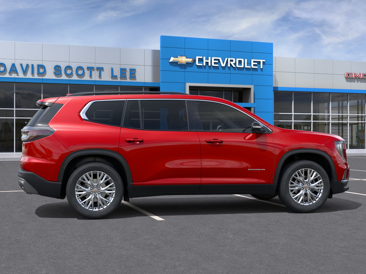 New 2027 Volcanic Red Tintcoat GMC Elevation image 5