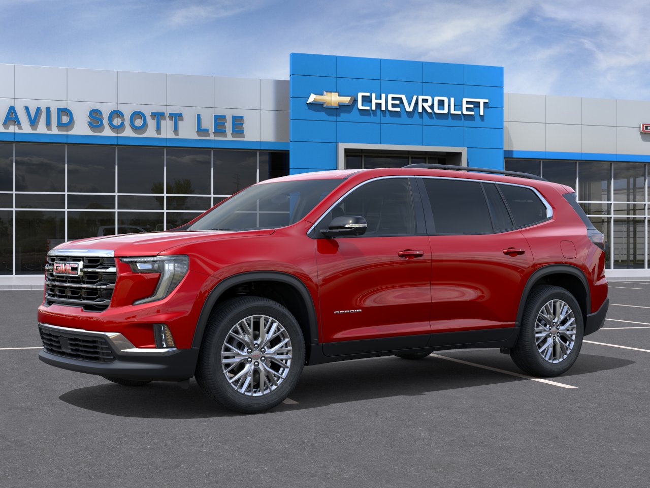 New 2027 Volcanic Red Tintcoat GMC Elevation image 2