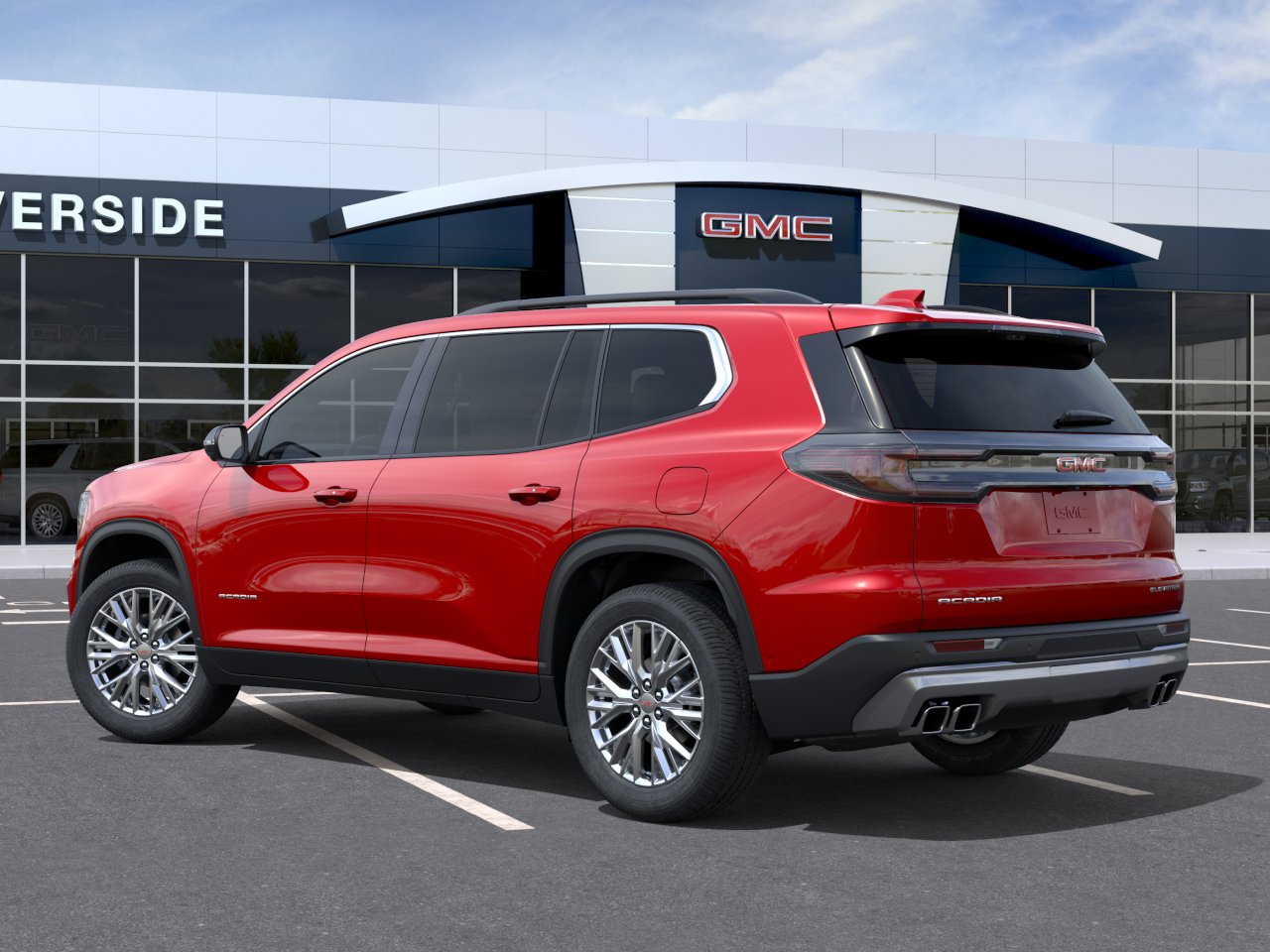 New 2027 Volcanic Red Tintcoat GMC Elevation image 3