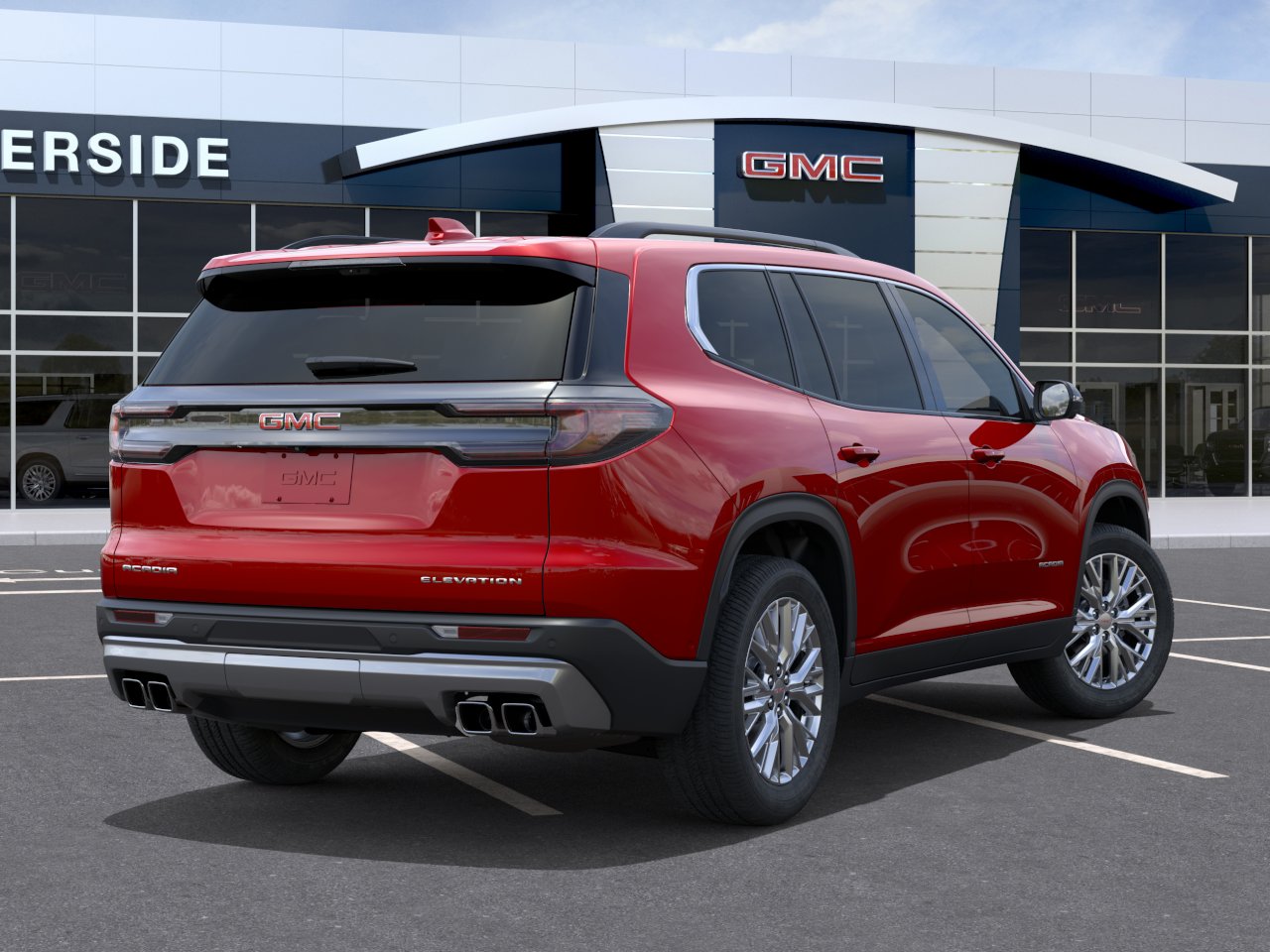 New 2027 Volcanic Red Tintcoat GMC Elevation image 4