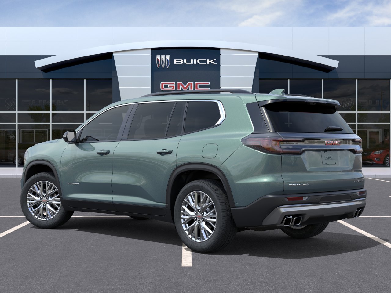 New 2027 Trailstone Green Metallic GMC Elevation image 39