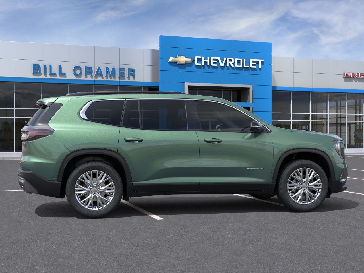 New 2027 Trailstone Green Metallic GMC Elevation image 29