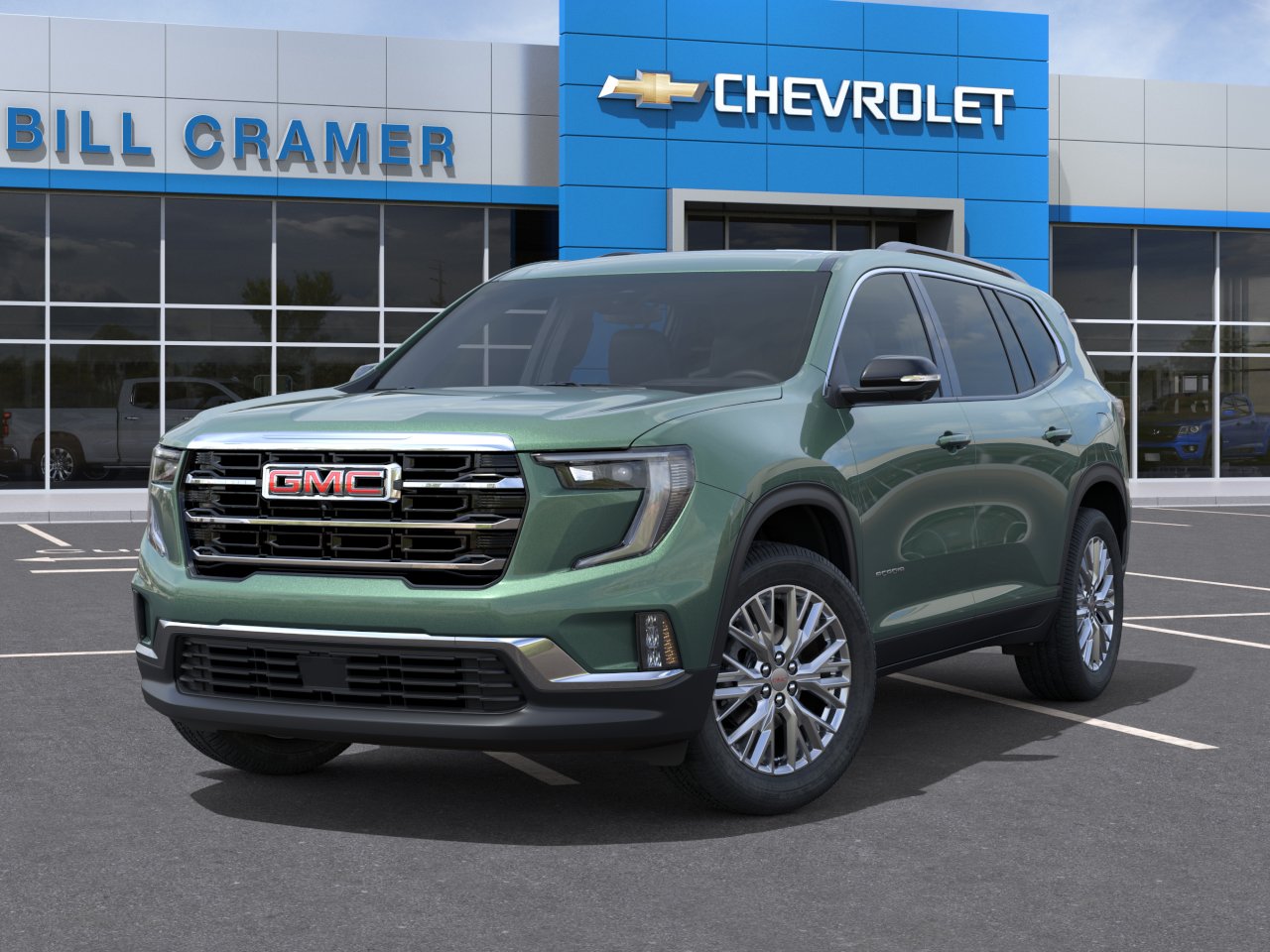 New 2027 Trailstone Green Metallic GMC Elevation image 30