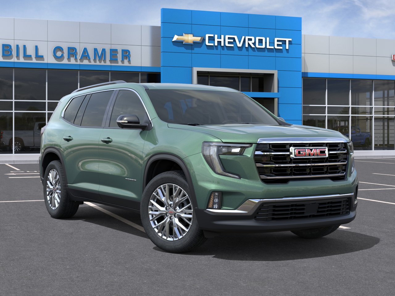 New 2027 Trailstone Green Metallic GMC Elevation image 31