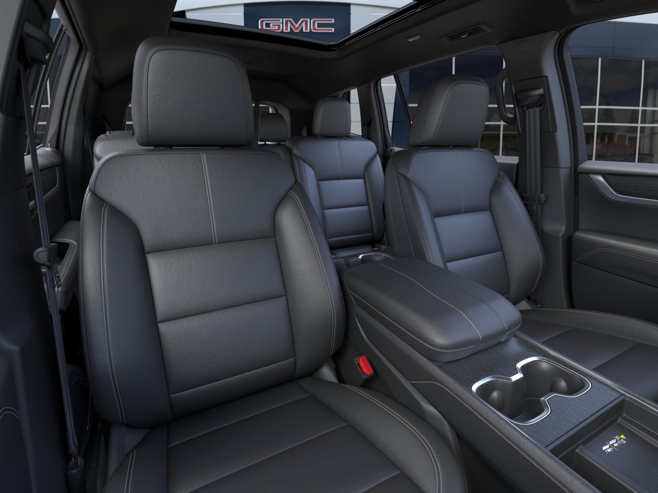 New 2027 Trailstone Green Metallic GMC Elevation image 16