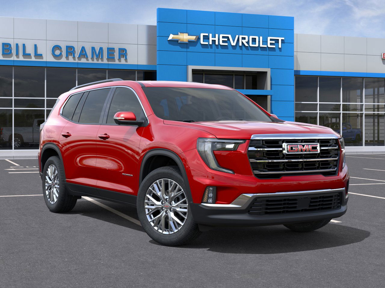 New 2025 Volcanic Red Tintcoat GMC Elevation image 23