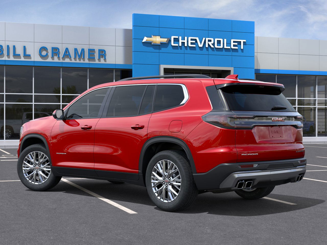 New 2025 Volcanic Red Tintcoat GMC Elevation image 19