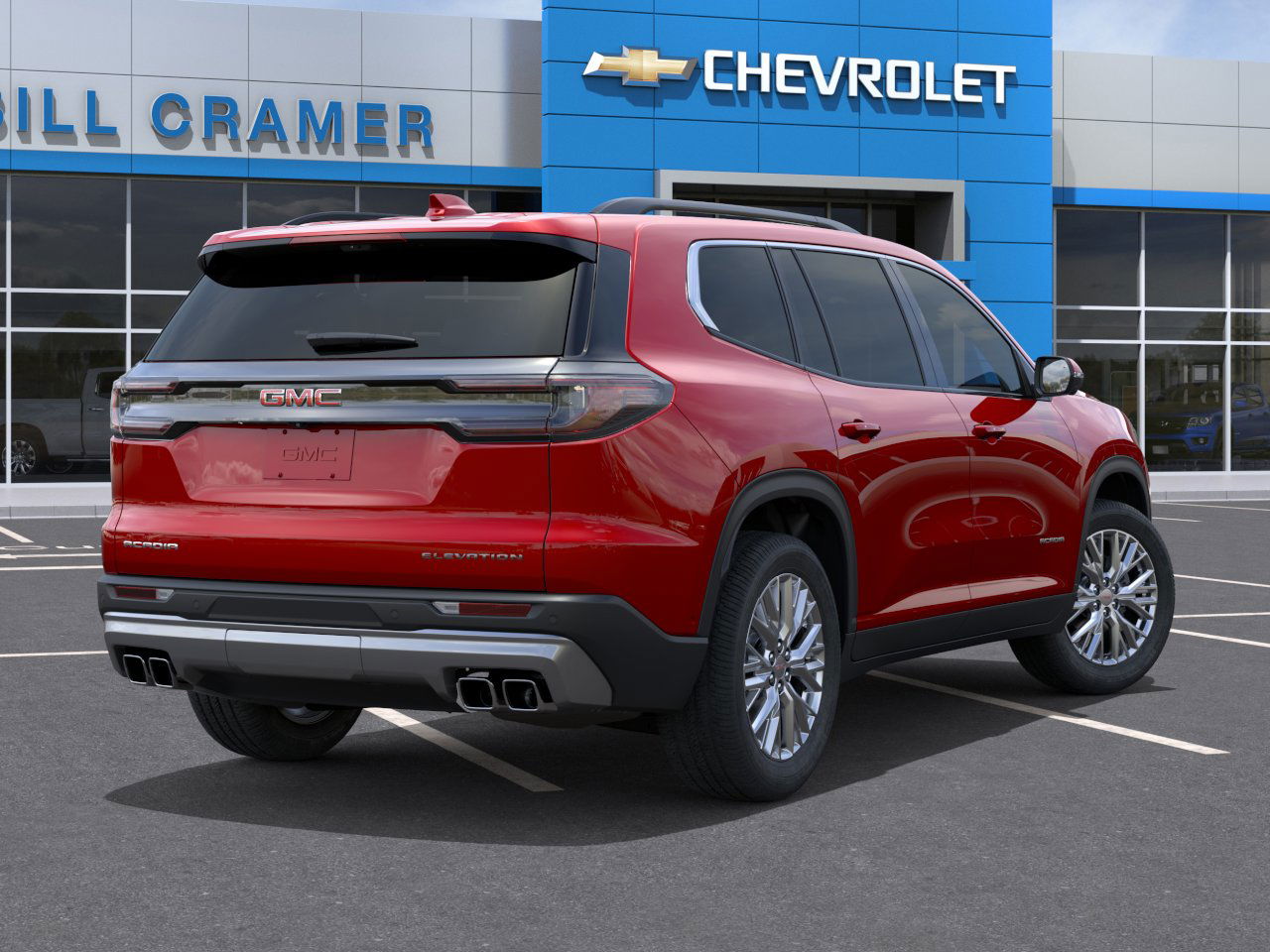New 2025 Volcanic Red Tintcoat GMC Elevation image 20