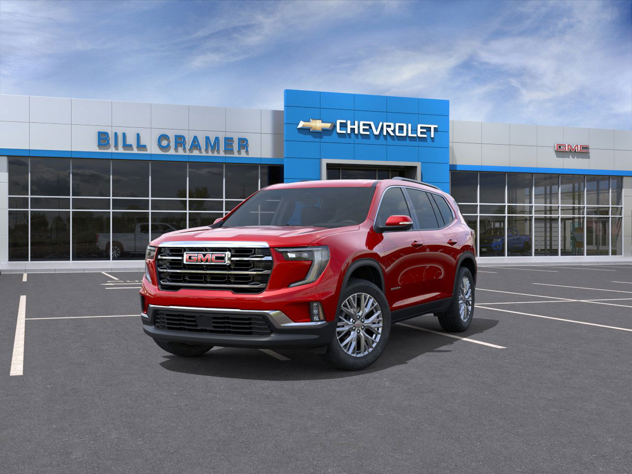 New 2025 Volcanic Red Tintcoat GMC Elevation image 24