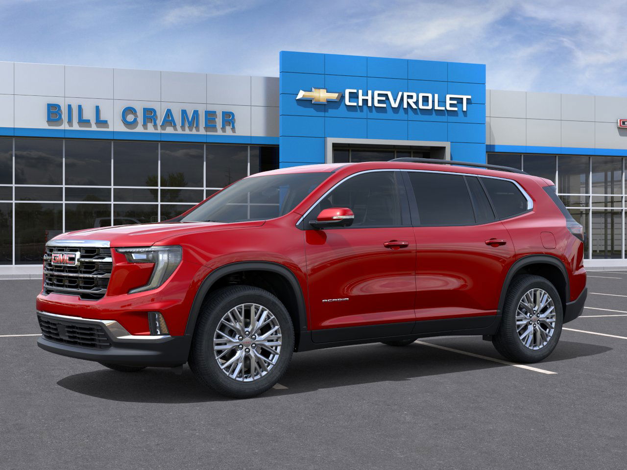New 2025 Volcanic Red Tintcoat GMC Elevation image 18
