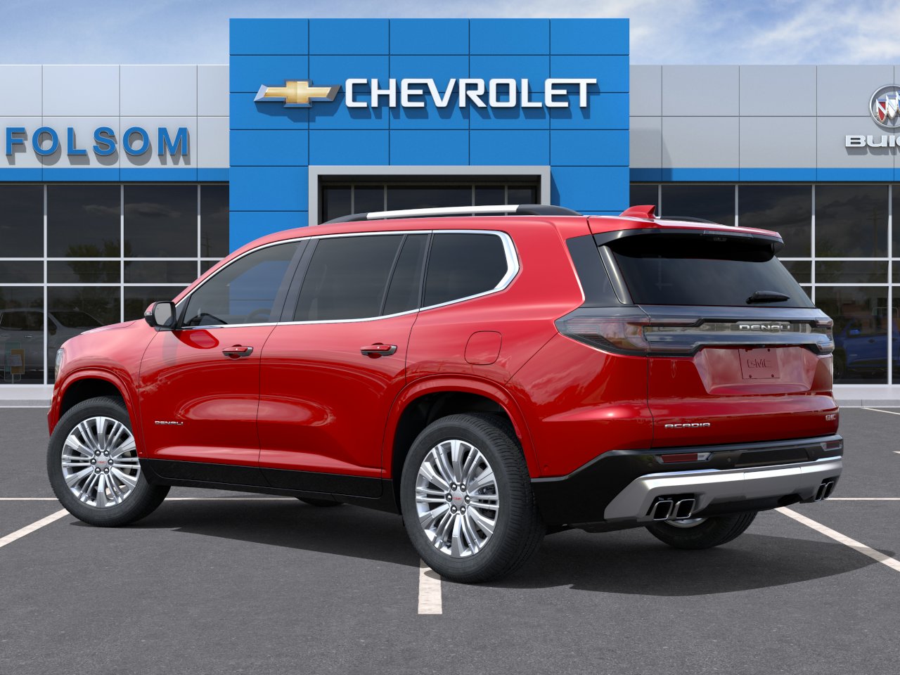 New 2027 Volcanic Red Tintcoat GMC Denali image 3